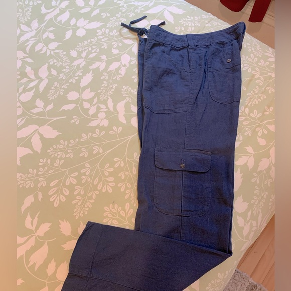 Cabela’s relaxed linen cargo pants - Picture 4 of 8